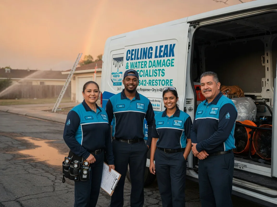 Ceiling Leak Cleanup company in Sadsburyville, PA